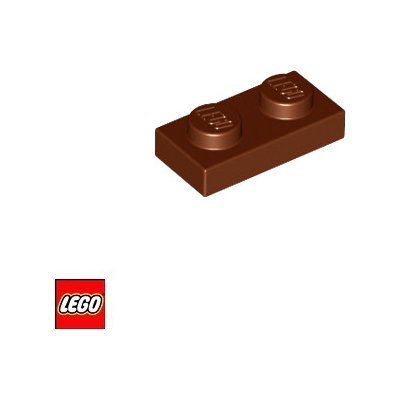 LEGO® 3023 Podložka 1x2 Světle-Hnědá – Zboží Mobilmania