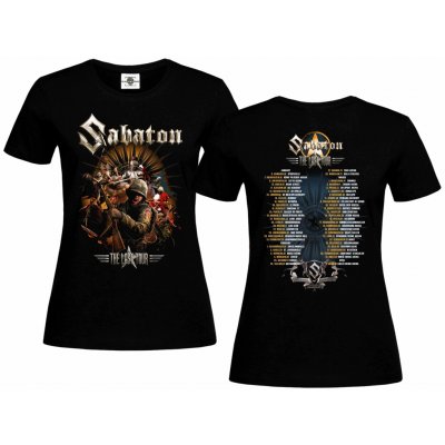 Tričko Sabaton The Last Tour Černá – Zboží Dáma