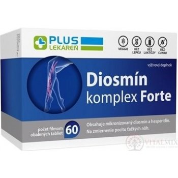 PLUS LÉKÁRNA Diosmin komplex Forte tablet flm 60 ks