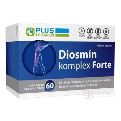 PLUS LÉKÁRNA Diosmin komplex Forte tablet flm 60 ks – Hledejceny.cz