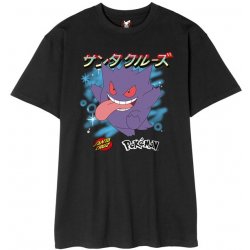 Santa Cruz triko Pokemon Ghost Type 3 T-Shirt Black