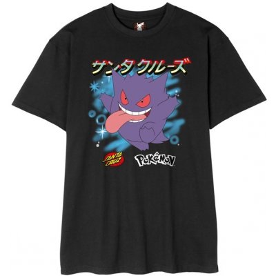 Santa Cruz triko Pokemon Ghost Type 3 T-Shirt Black – Hledejceny.cz