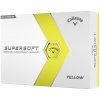 Golfový míček Callaway Supersoft 23 2-plášťové žluté 3 ks