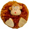 Magnetky pro děti Dvěděti Dřevěná magnetka velká pompom Opice