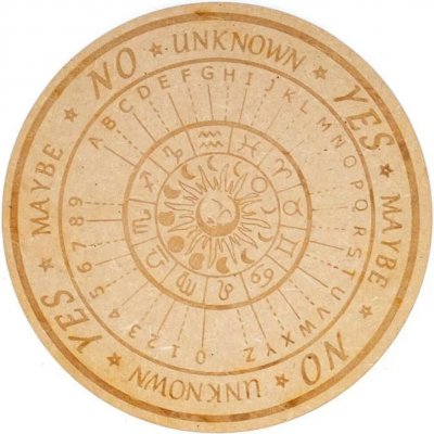 Milujeme Kameny Podložka pod kyvadlo - astrologie - dřevěná – Hledejceny.cz