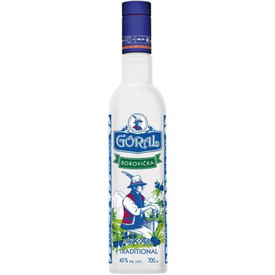 Goral Borovička 40% 0,7 l (holá láhev) – Zboží Mobilmania