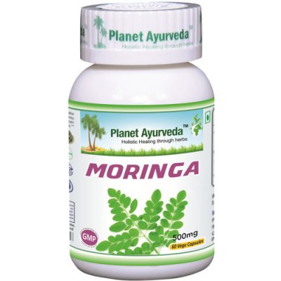 Planet Ayurveda Moringa extrakt 12:1 500 mg 60 kapslí