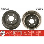 Brzdový buben TRW DB4341 -