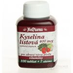 MedPharma Kyselina listová 400 µg 107 tablet – Hledejceny.cz