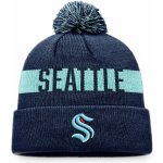 Fanatics pánská Zimní čepice Seattle Kraken Fundamental beanie Cuff with Pom – Hledejceny.cz