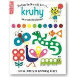 Kočka Tečka učí tvary Kruhy se samolepkami – Hledejceny.cz
