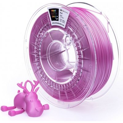 Print With Smile SATIN PLA, 1, 75 mm, Princess Pink, 1kg – Hledejceny.cz