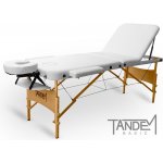 Tandem Skládací masážní stůl Basic-3 bílá 195 x 70 cm 5,3 kg – Zbozi.Blesk.cz