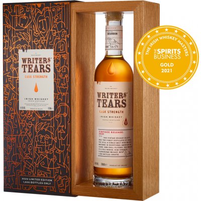 Writers Tears Cask Strength 2020 54,5% 0,7 l (kazeta) – Hledejceny.cz