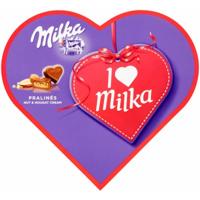Milka I love Milka Nut Nougat 165 g