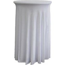 TENTino Elastický ubrus SKIRTING na koktejlový bistro stůl 80cm V