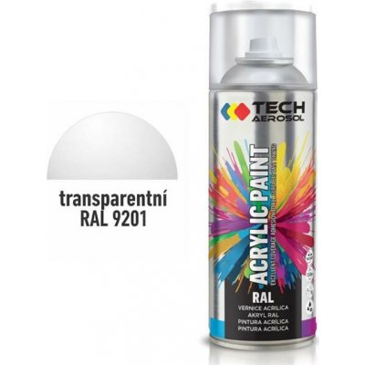 TECH AEROSOL Univerzální akrylová barva ve spreji 400 ml RAL bezbarvá lesklá – Hledejceny.cz