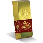 SELLLOT - zlatá cihla s pralinkami z mléčné čokolády s lískooříškovou náplní 200 g – Zboží Dáma