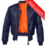 Brandit bunda MA1 bomber jacket dark navy – Zboží Dáma