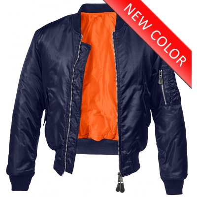 Brandit bunda MA1 bomber jacket dark navy – Zboží Dáma