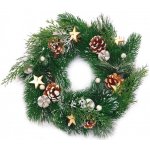 GOBA Vánoční věnec jehličí 32 cm – Hledejceny.cz