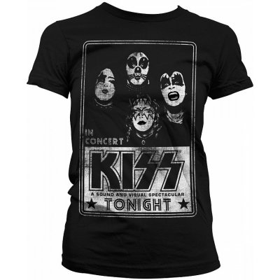 KISS tričko KISS In Concert Distressed