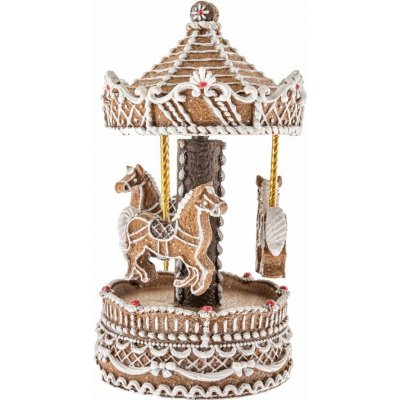 Dakls Merry Go Round vánoční figurka hnědá – Hledejceny.cz