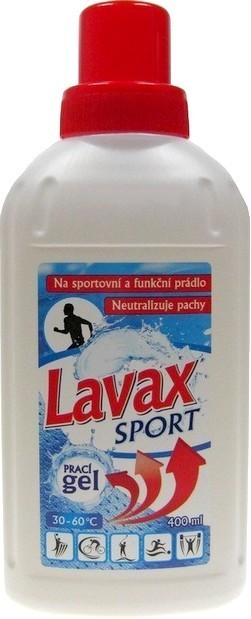 Lavax Sport prací gel na sportovní a funkční prádlo 400 ml od 45 Kč -  Heureka.cz