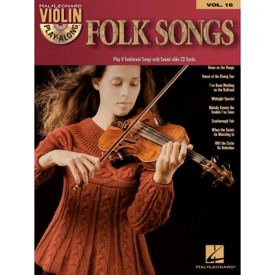 Folk Songs Violin Play-Along Volume 16 noty pro housle 1000522