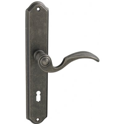 MP KOVÁNÍ NI - RAMA PZ 90 mm klika pravá/koule Antik šedá – Hledejceny.cz