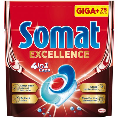 Somat Excellence tablety do myčky 75 ks – Hledejceny.cz
