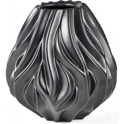 Porcelánová váza Flame 19 cm Black - MORSØ – Hledejceny.cz