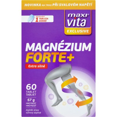 Maxivita Maxi Vita Magnézium forte+ 60 tablet – Hledejceny.cz