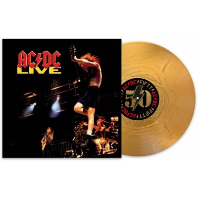 AC/DC - Live 50th Anniversary Gold Metallic - AC/DC LP