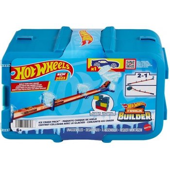 Mattel Hot Wheels HNJ66 Track builder balení drah se závodními doplňky