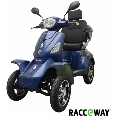 Racceway Elektrický čtyřkolový vozík Strada Electric Scooter – Zboží Mobilmania