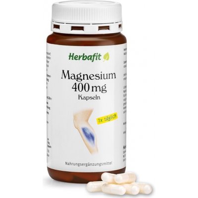 Herbafit Magnesium 400 mg 180 kapslí