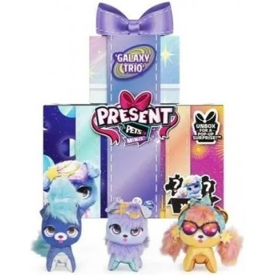 Present Pets Minis Fluffy BFF 3-balení ch zab – Zbozi.Blesk.cz