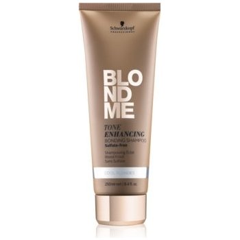 Schwarzkopf Blondme bezsulfátový šampon pro studené odstíny blond bez sulfátů Tone Enhancing Bonding Shampoo 250 ml