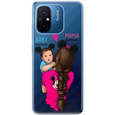 Pouzdro iSaprio - Mama Mouse Brunette and Boy - Xiaomi Redmi 12C – Zboží Živě