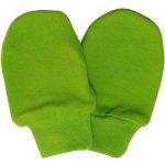 ESITO Rukavice bavlna jednobarevné sytá zelená – Sleviste.cz