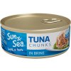 Konzervované ryby Sun&Sea Tuňák kousky ve vlastní šťávě 160 g