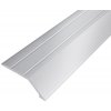 Podlahová lišta Acara nájezdová lišta AP6 hliník elox stříbro 14 mm 2,7 m