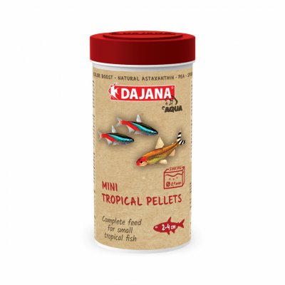 Dajana Mini Tropical Pellets 250 ml – Hledejceny.cz