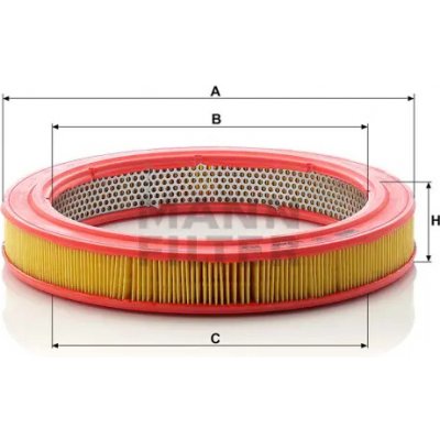 MANN FILTER Vzduchový filtr C 3260 – Hledejceny.cz