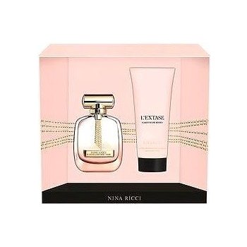 Nina Ricci L Extase Caresse de Roses Légére EDP 80 ml + tělové mléko 200 ml dárková sada