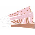 Amscan Frkačky “Rose Gold Birthday” 22,5 cm 8 ks – Zboží Mobilmania