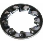 Ozubená zajišťovací podložka M8x15x0,8 mm, pozinkovaná ocel, DIN 6798, Kramp – Hledejceny.cz