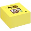 Záložka Bloček samolepicí 3M Post-it 2028S Super Sticky, 76x76 mm, kostka, žlutý, 350 lístků