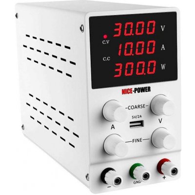 Laboratorní zdroj Nice-Power SPS3010 0-30V/0-10A – Sleviste.cz